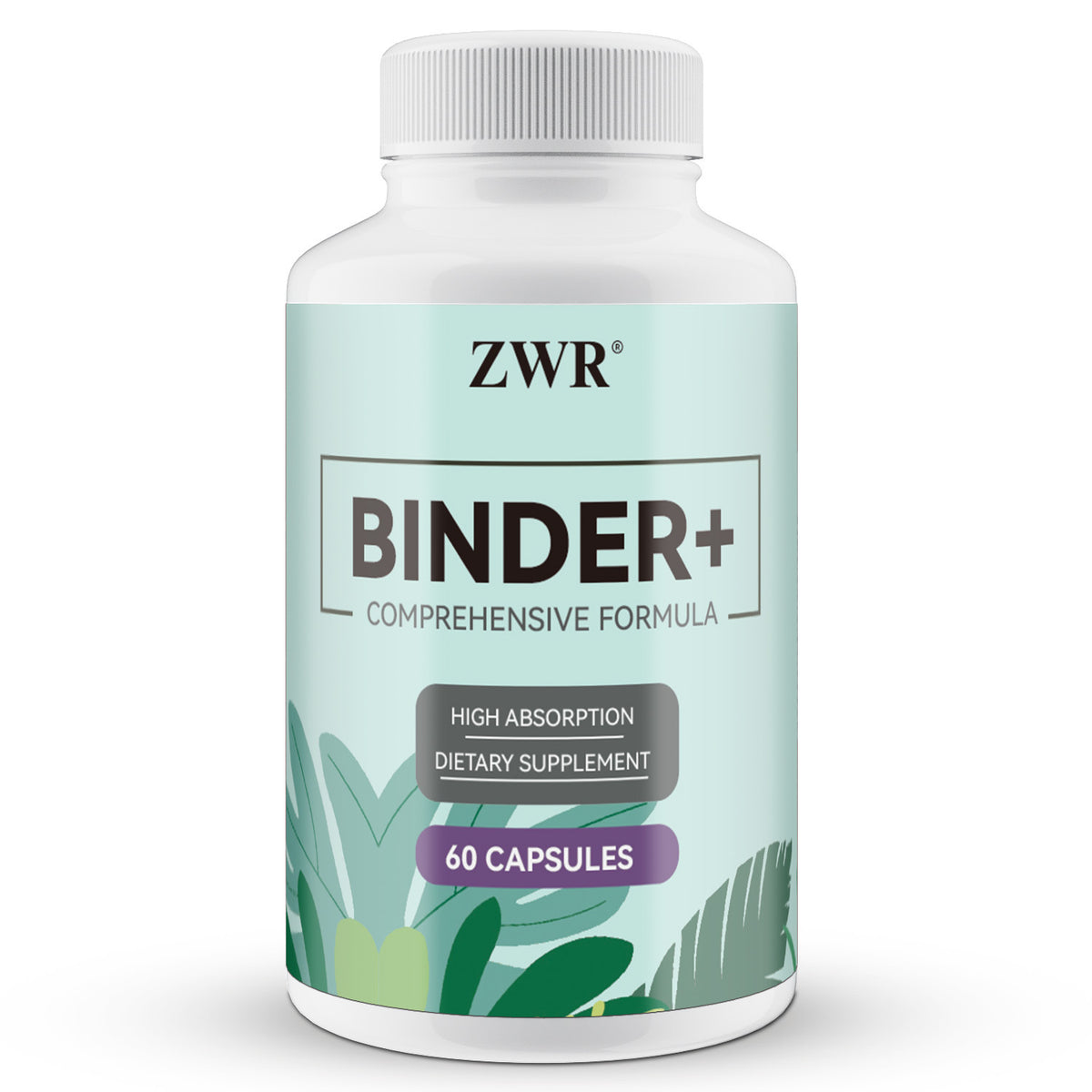 Binder+ Intestinal Cleanse Supplement, Daily Wellness Formula, Positive Lift, Liver Wellness, Digestive Comfort, Gut Renew, with Zeolite, Activated Charcoal, Bentonite Clay, Great for Morning Routine, 60 Capsules