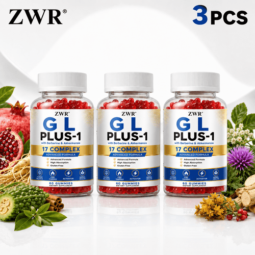 17-in-1 Scientific Formula Gummies, Hunger Balance, Stable Energy & Antioxidant Support, Radiate Confidence From Within with Berberine, Cinnamon, Ginseng, Turmeric and Green Tea, 60 Count