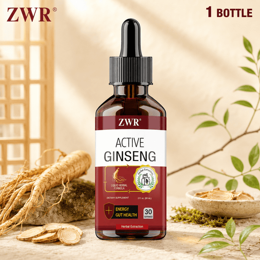1/3PCS 60mL Red Ginseng Liquid Drops with Panax Ginseng Extract (1:1), Plant-Based Formula in Vegetable Glycerin Base for Daily Herbal Nutrition and Active Lifestyle Routine
