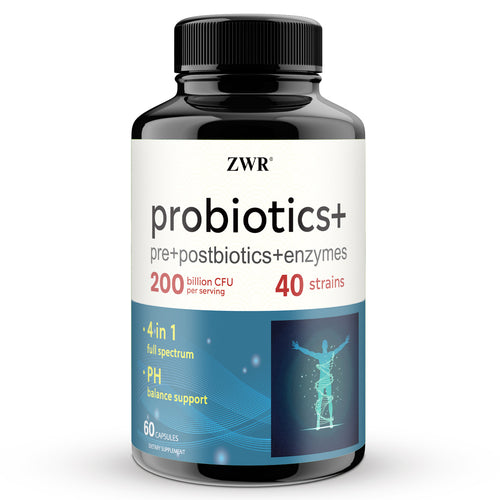 1/3Pcs-Probiotics+ Postbiotics Capsules, Daily Digestive Supplement, Probiotic For Men And Women, Universal Blend with Lactobacillus, Inulin, Digestive Enzymes, For Intestinal Balance, Metabolic Harmony And Everyday Energy-60 Caps