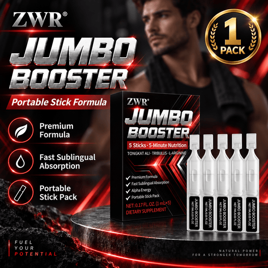 2PACK, Jumbo Men's Liquid Stick Packs, Tongkat Ali, Tribulus Terrestris, L-Arginine, Portable 5-Minute Nutrition Formula, Daily Men's Health