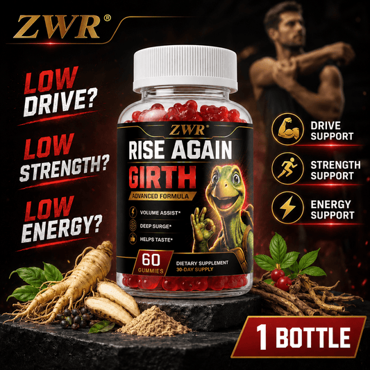 Men's Girth Gummies, Improve Full-body Physical State, Daily Fuel - Unleashed Men The Beast, Stimulate Inner Masculine Charm, Contains Maca Root, L-Arginine, Ginseng, Saw Palmetto, Polytrichum, Long Eggplant Root, 60 Count